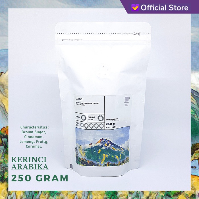 

KOPI ARABIKA KERINCI 250 GRAM | SUTOYO COFFEE - BIJI