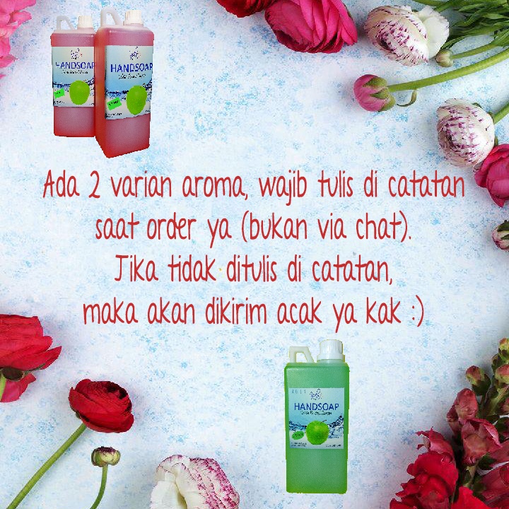 Yuka Sabun Cuci Tangan APEL 1 Liter  Hand Soap