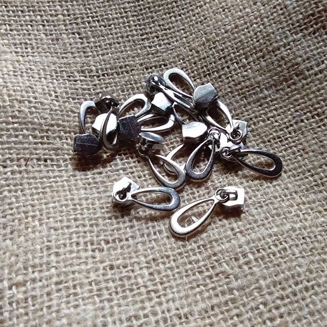 Kepala Seleting Air Mata Oval coil no 05 Zipper Head puller resleting