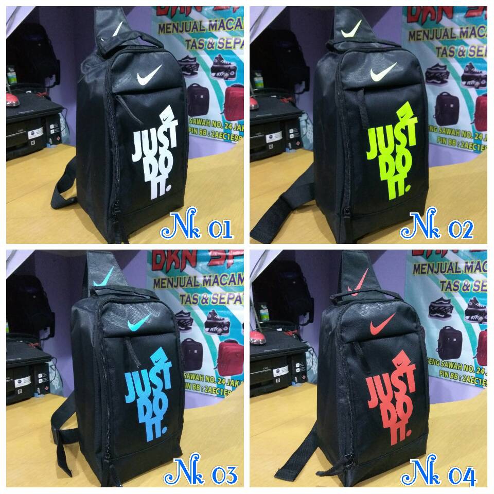 TAS SEPATU SLINGBAG NIKE JUST DO IT