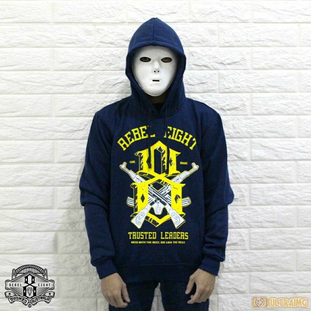 JAKET REBEL EIGHT KATUN HOODIE KUALITAS PREMIUM