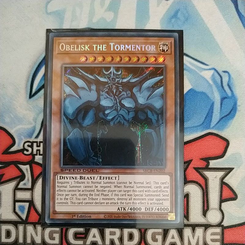 yugioh obelisk the tormentor SBCB original