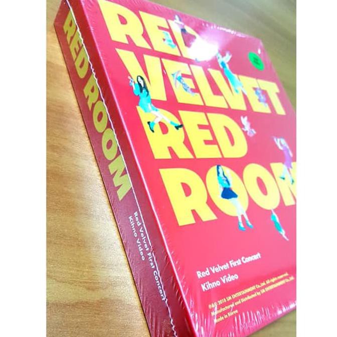 promo DVD Red Velvet - First concert Red Room Kihno Video ver kpop diskon