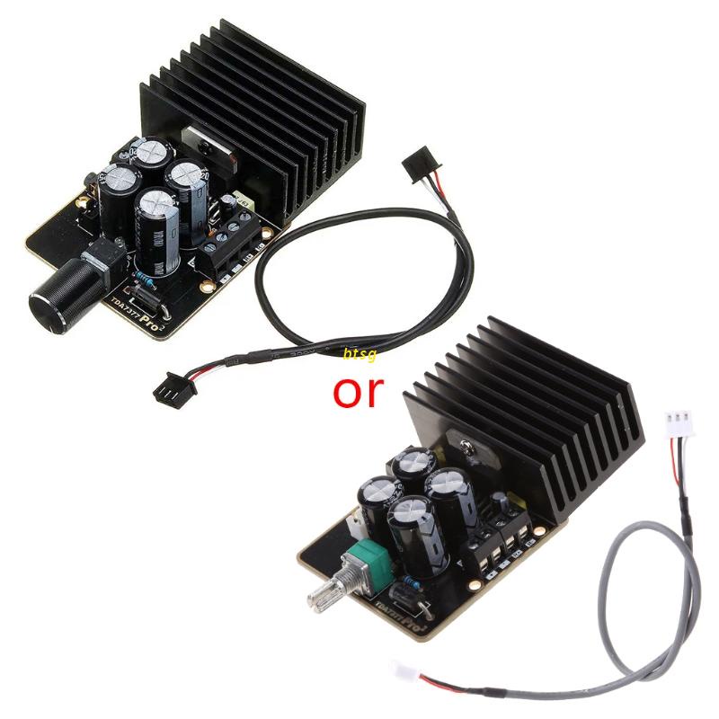 btsg Stereo Class AB Digital Power HIFI Car Amplifier Voice Frequency Board TDA7377 DC9-18V 30W for 4-8 Ohm Speaker