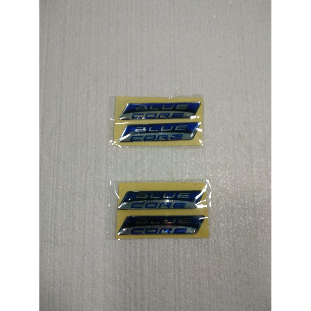 

STIKER TIMBUL -EMBLEM BLUE CORE ISI 2 MURAH