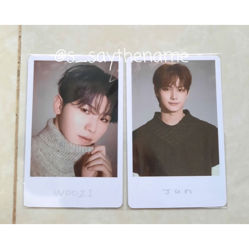 Tc Polaroid Incomplete Seventeen woozi jun