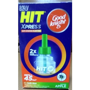 Hit Good Knight Xpress Anti Nyamuk Elektrik | Tanpa kabel dan harumnya menyegarkan 35ml