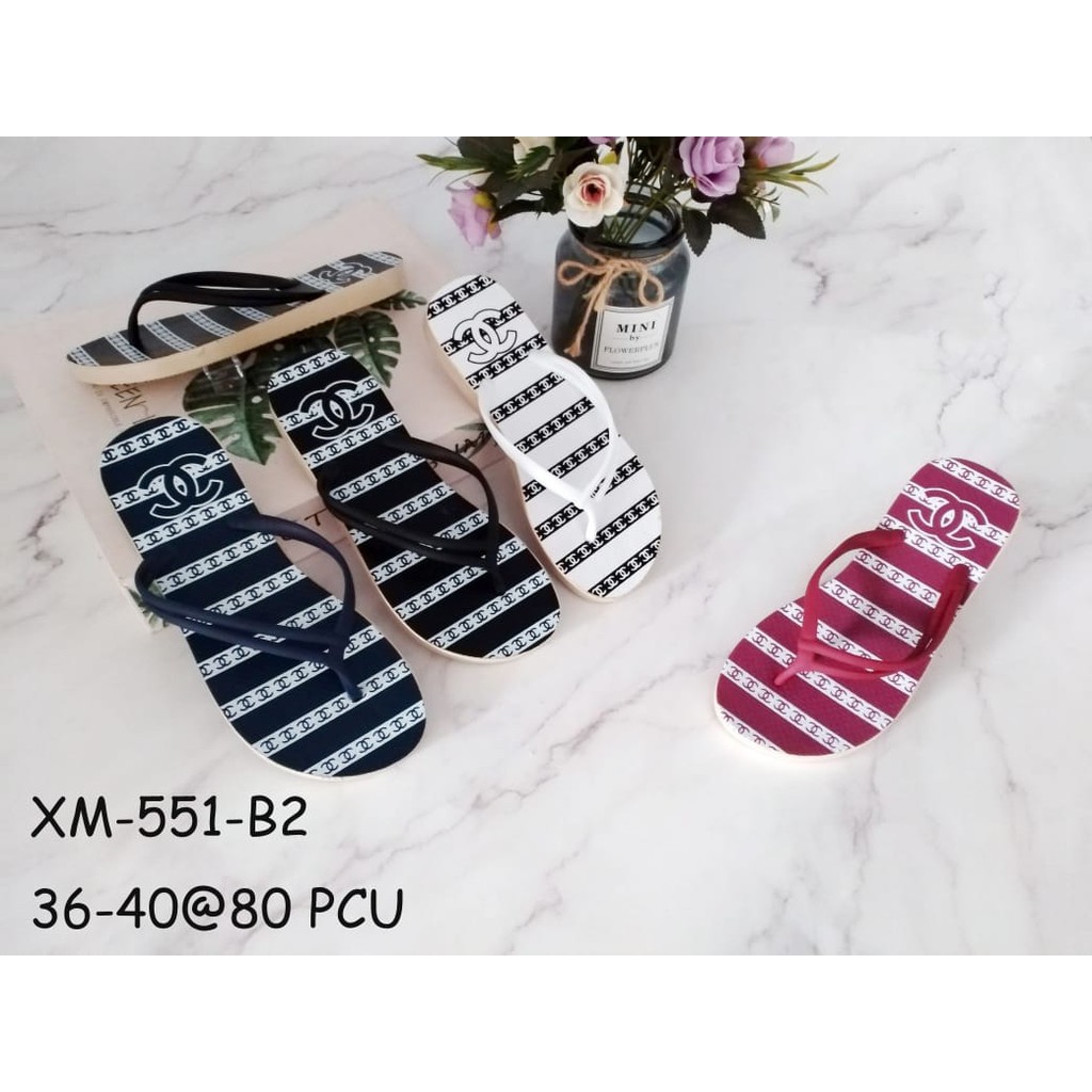 Sandal IMPORT CHANELL Grade Ori 551-B2