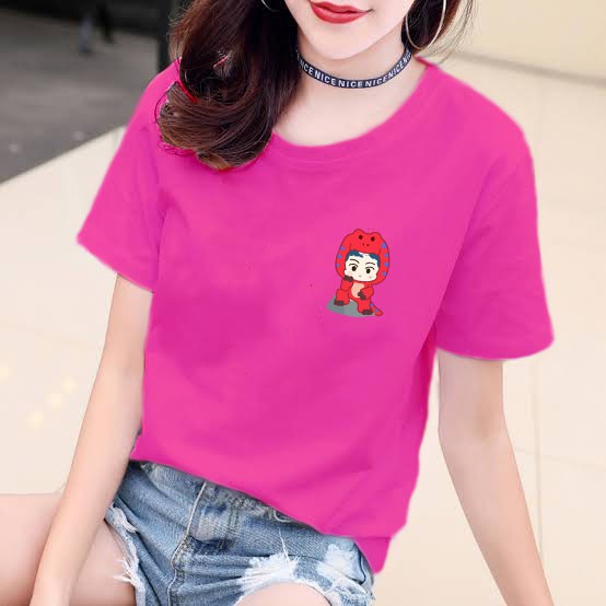 YOURSTYLE1119 - KAOS KARAKTER RED REX DINO BAJU KAOS WANITA DISTRO UNISEX OVERSIZE JUMBO KEKINIAN