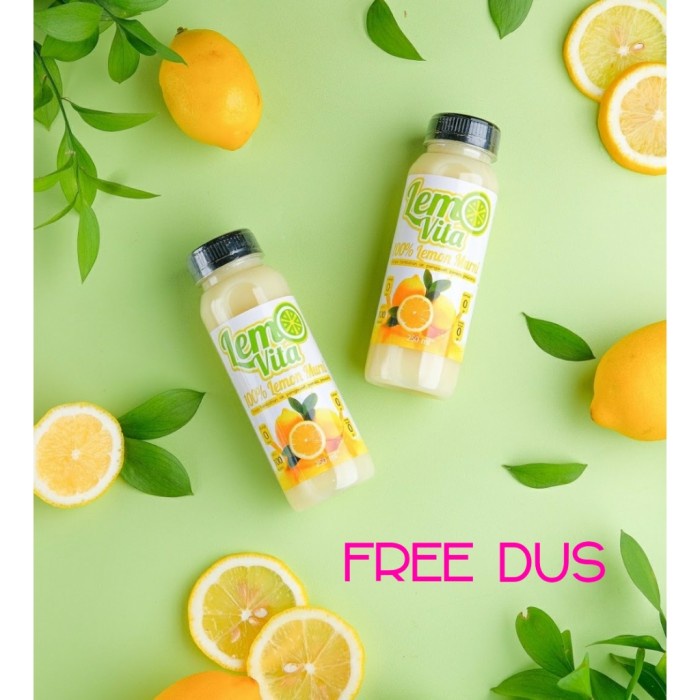 Jual LAINNYA-KEMASAN-MINUMAN- LEMOVITA 100% LEMON MURI 250ML -MINUMAN
