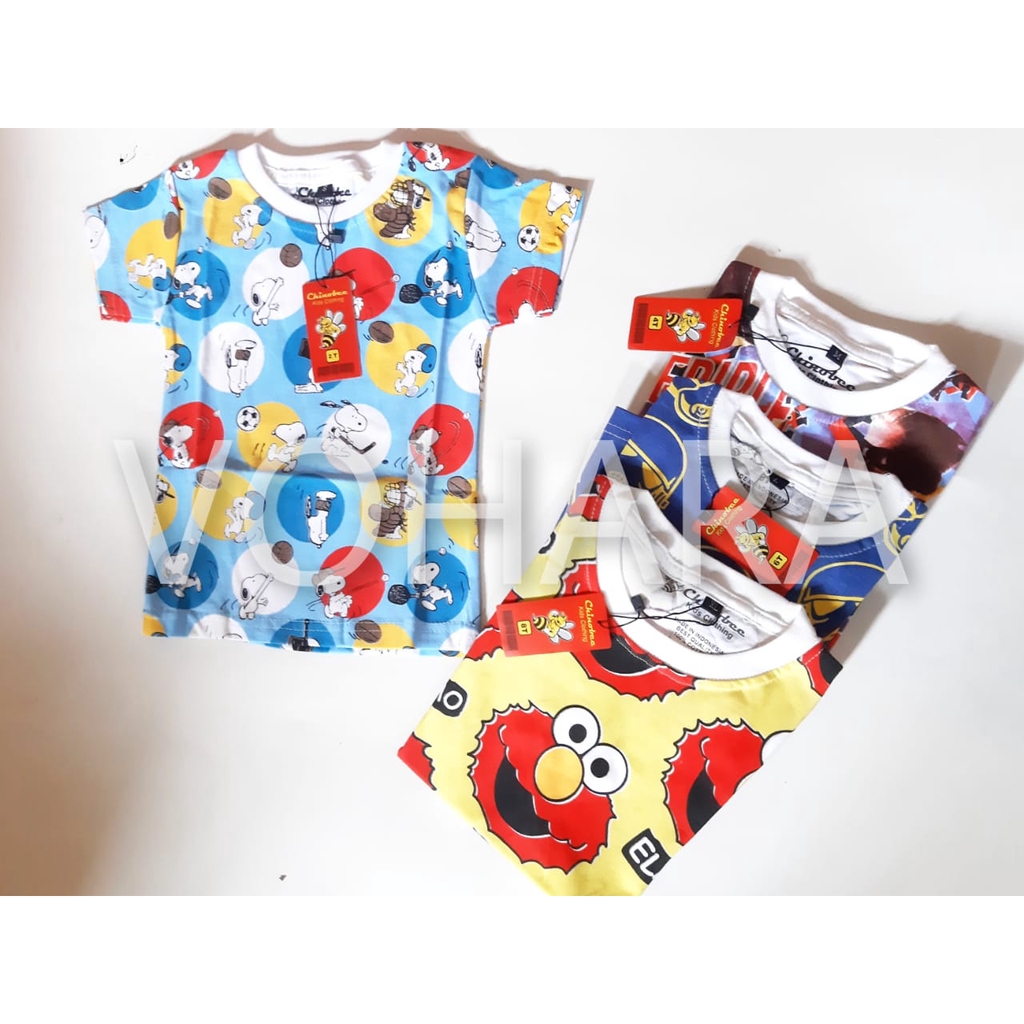 Kaos Fullprint Chinobee 1-5thn