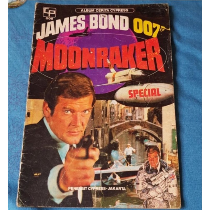 komik James Bond 007 Moonraker