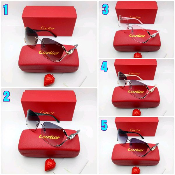 kacamata fashion sunglasses wanita cewek Cartier 18309 super