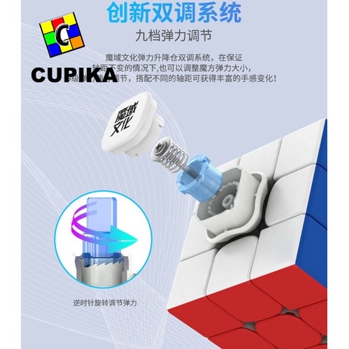 Rubik 3x3 MoYu Weilong WR M 2021 Magnetic Stickerless Weilong WRM 2021