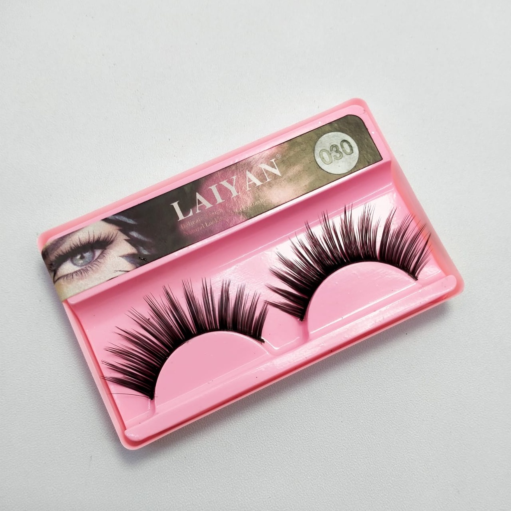 [WS] BULU MATA PALSU /EYELASH EXTENSION/ LAIYAN EYELASHES NATURAL HAIR -025