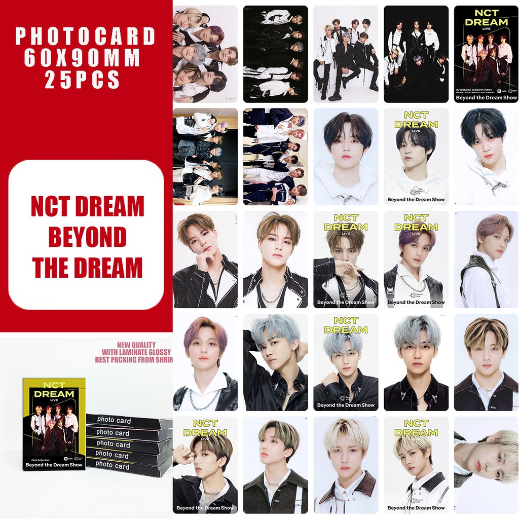 photocard nct dream 1pack isi 25pcs (cod)