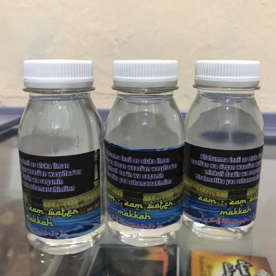 

AIR ZAM ZAM ASLI 100% ORIGINAL BERGARANSI KEMASAN 80 ML PULL