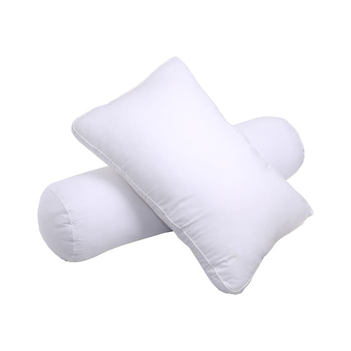 Bantal Guling Dakron Satu Set Empuk Nyaman Dan Halus Bantal tidur kepala,100% silikon super mewah kualitas bagus