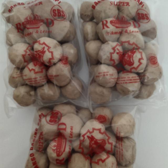 

Bakso sapi isi 25 butir asli 100 Halal
