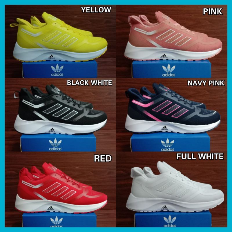 Sepatu Sneakers Adidas Wanita / Sneakers Adidas Olahraga Cewek / Sepatu Kuliah dan Sekolah Promo