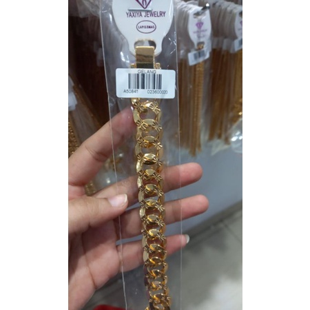 gelang tangan rantai dewasa yaxiya
