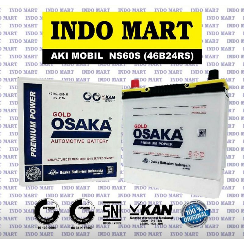 AKI MOBIL NS60S 46B24RS ORIGINAL (OSAKA NS60S)