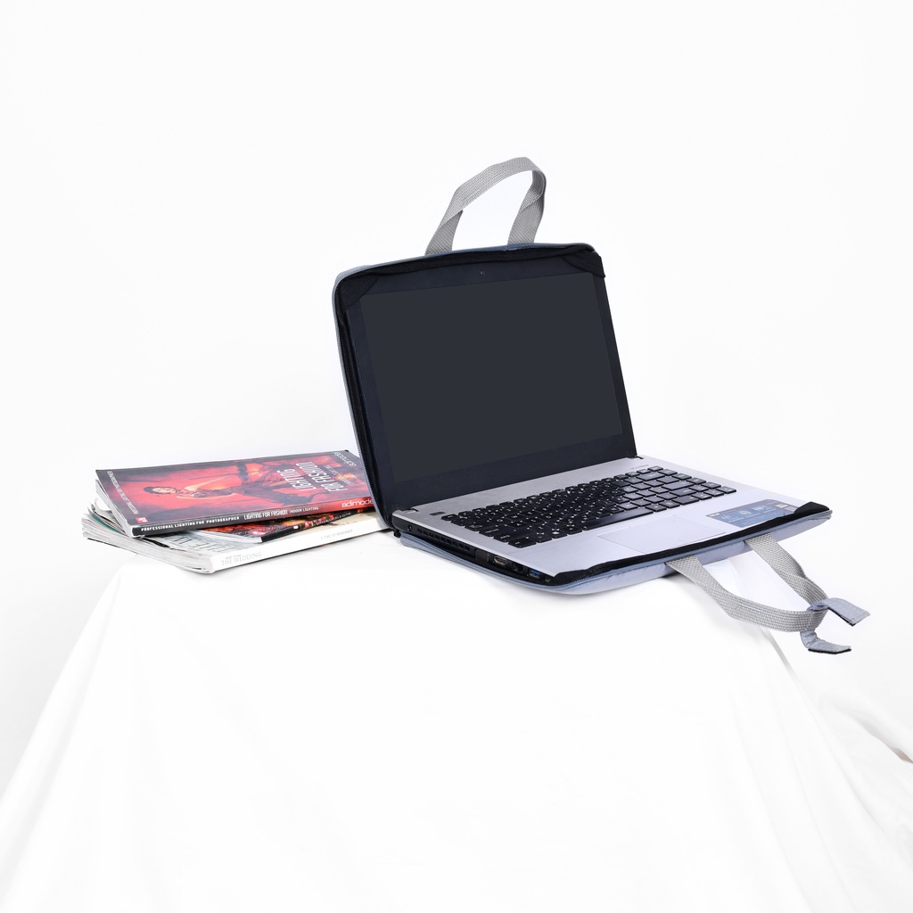 ESCORTBAGS TAS LAPTOP/LAPTOP CASE/PELINDUNG LAPTOP/WANITA/COVER LAPTOP/NOTEBOOK/MACBOOK/13 14 INCH (Untuk Laptop SLIM)