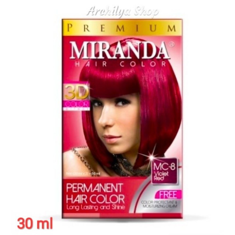 Miranda Hair Color MC-8 Violet Red 30 ml