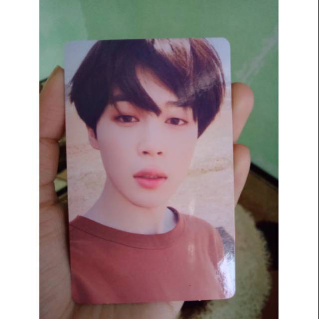 Photocard JIMIN album Love Yourself Tear Y version