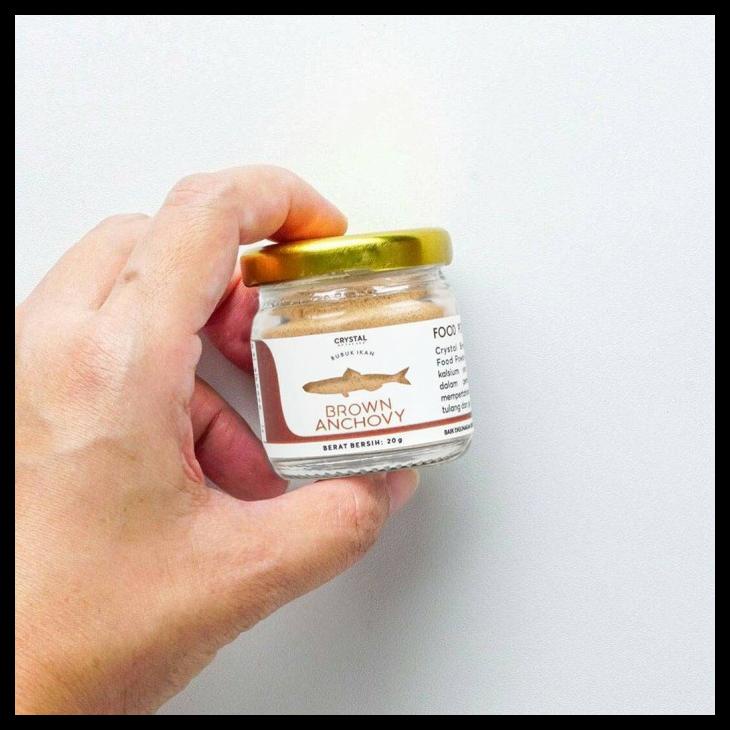 

[READY STOCK] CRYSTAL OF THE SEA - BROWN ANCHOVY FOOD POWDER / BUBUK TERI JENGKI