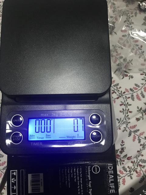 Idealife Il-500c Timbangan Kopi Digital Dapur Digital Coffee Scale