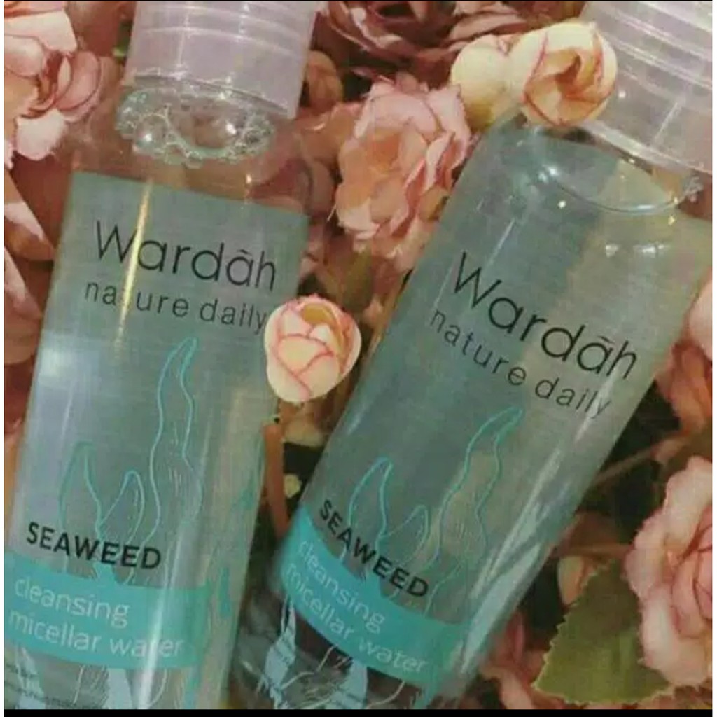 ❣️Rakkistore99❣️Wardah Nature Daily SEAWEED Cleansing MICELLAR WATER 100ml (100% Original)