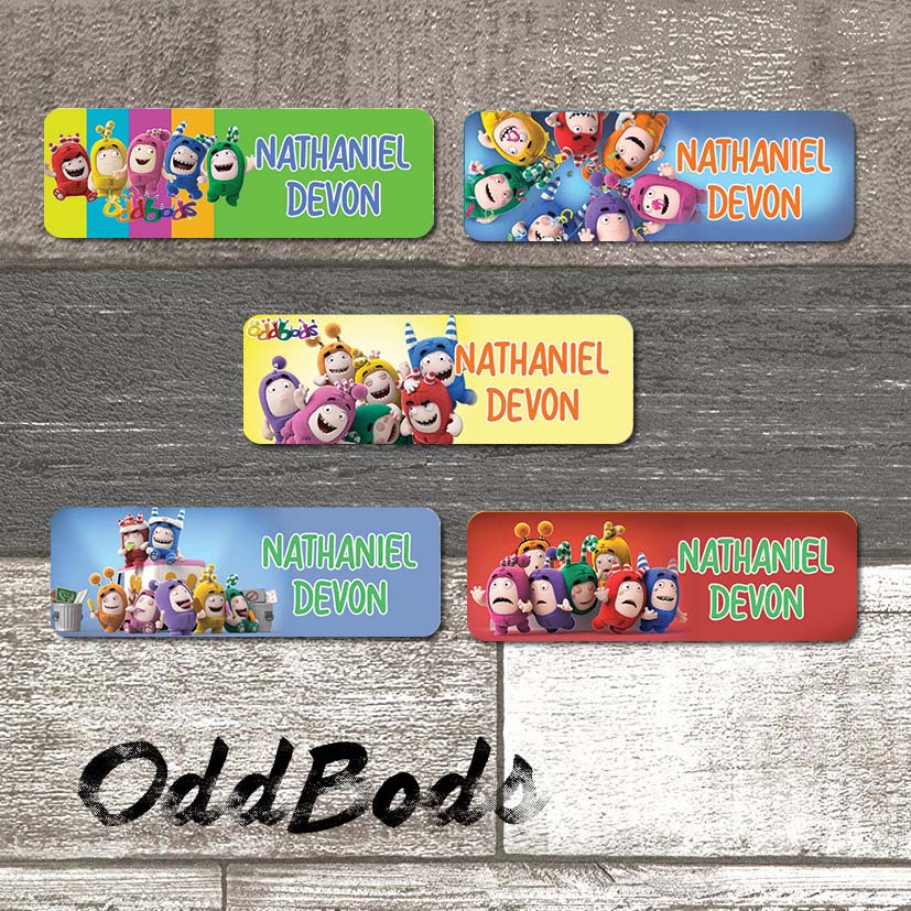 

STIKER LABEL NAMA ODD BODS