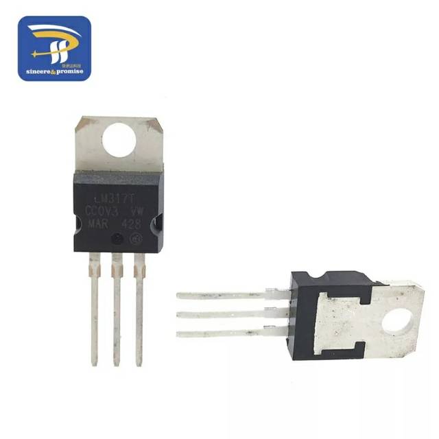 Mosfet LM317 LM317T Regulator Tegangan 1.2 V untuk 37 V 1.5A-220