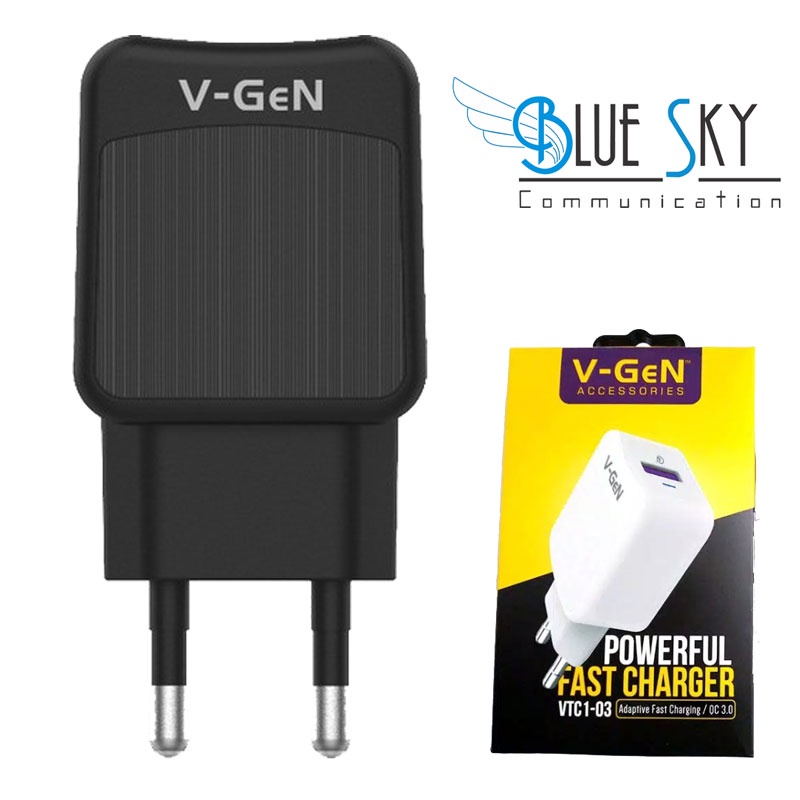 CHARGER V-GEN QUALCOMM 3.0  VTC1-03 FAST CHARGING