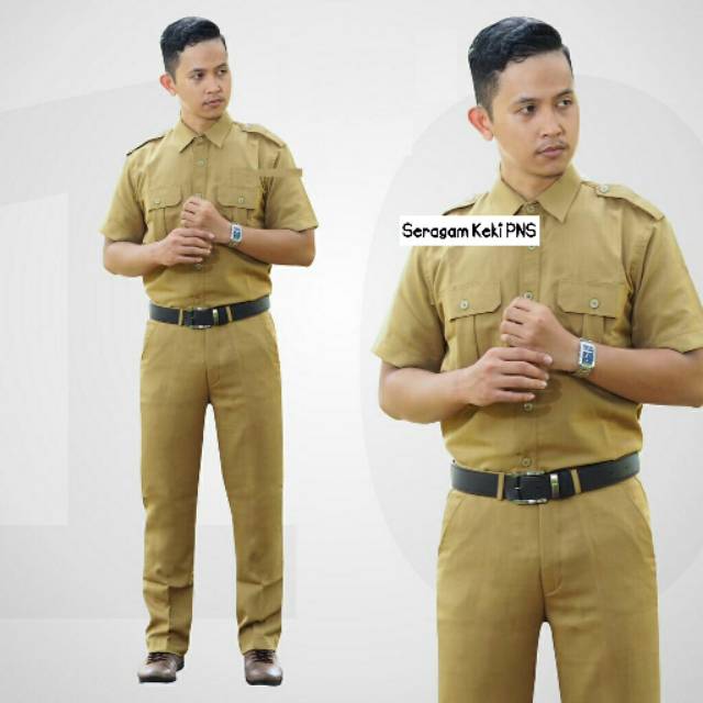 SERAGAM KEKI PNS PRIA