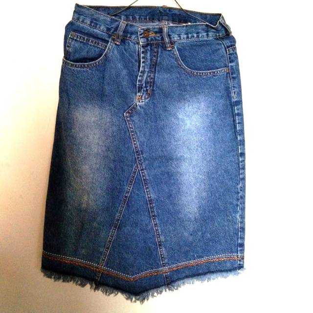 preloved midi skirt