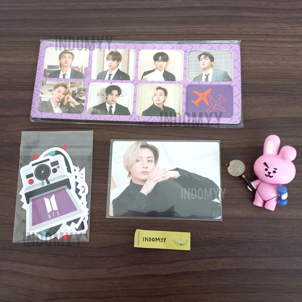 BTS Merch Box 5 Jungkook PC + OT7 Magnet & Sticker New Sealed - Bundle set MB5 Bangtan official merc