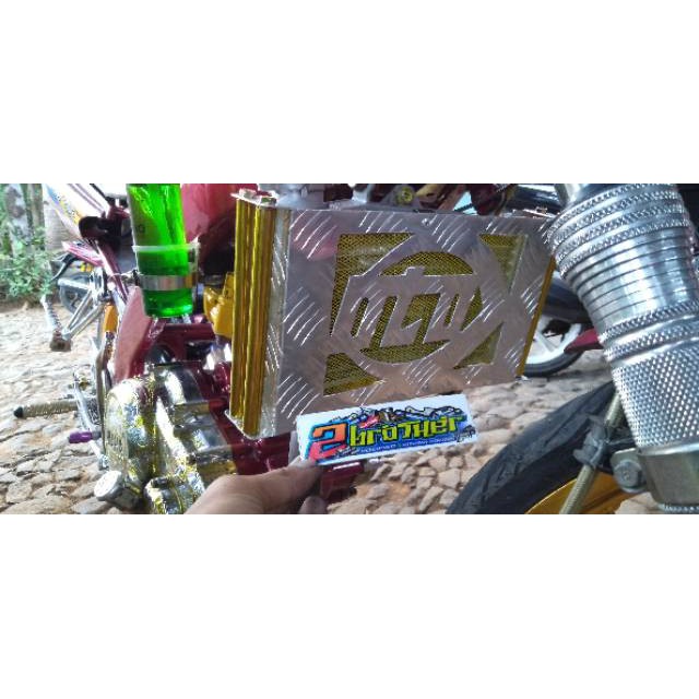 COVER RADIATOR VIXION NEW OLD NVL VIKSEN MODIFIKASI YAMAHA