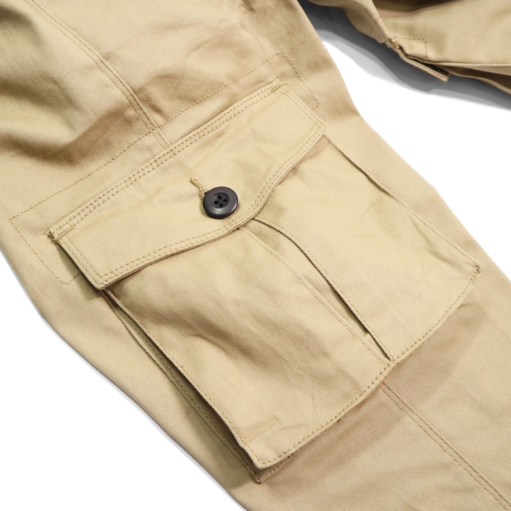 YESZY.MFG Long Cargo Pants Charter Khaki (Slim Fit)