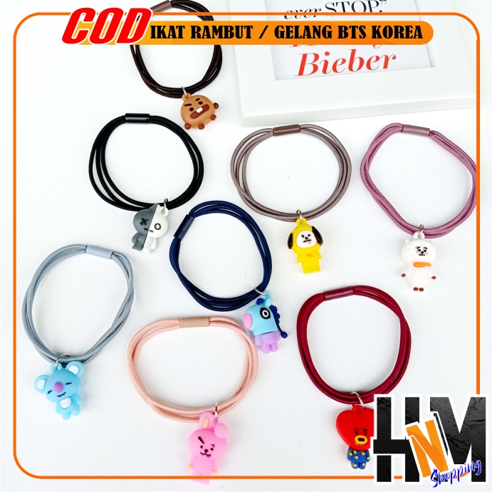 Ikat Rambut Gelang BTS Impor Best Seller