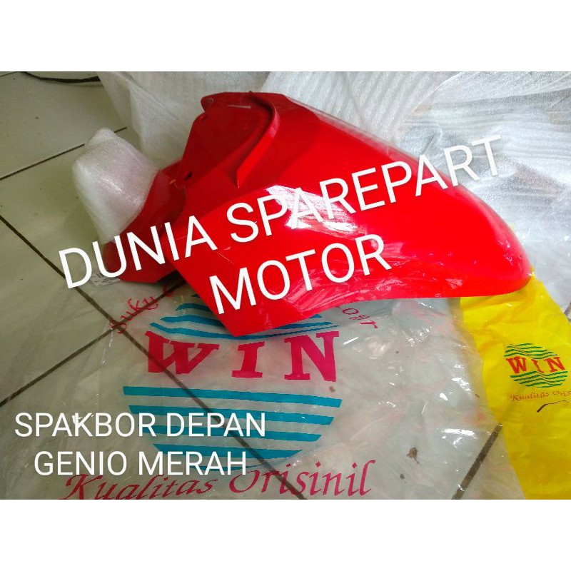 SPAKBOR DEPAN HONDA GENIO MERAH / SPAKBOR MERAH GENIO / SPAKBOR DEPAN HONDA GENIO