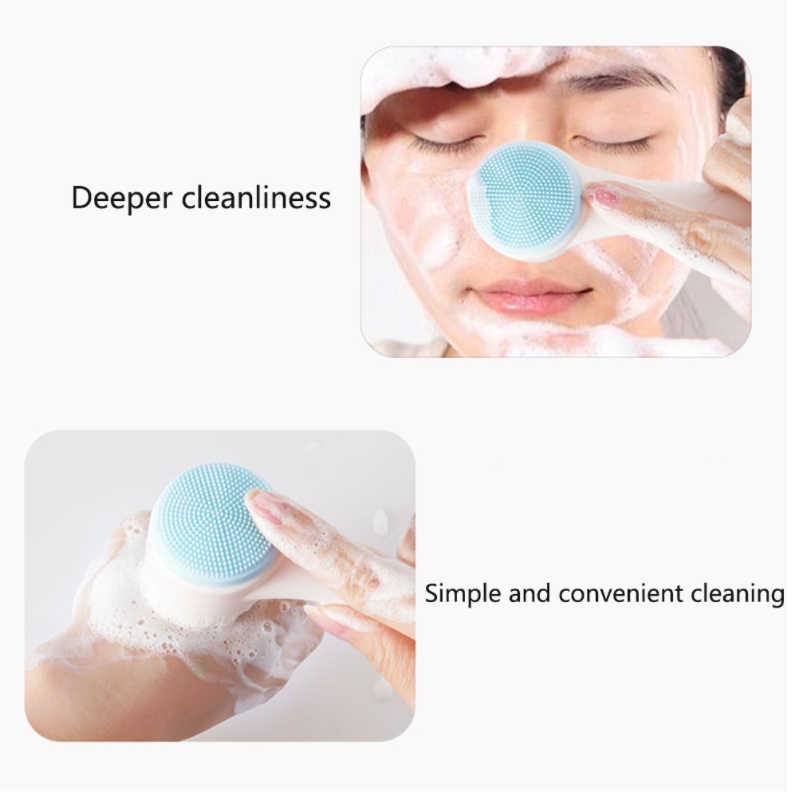 SEVICH Facial Cleansing Brush Double-sided Cleaning Massage Facial Skin Care Tool