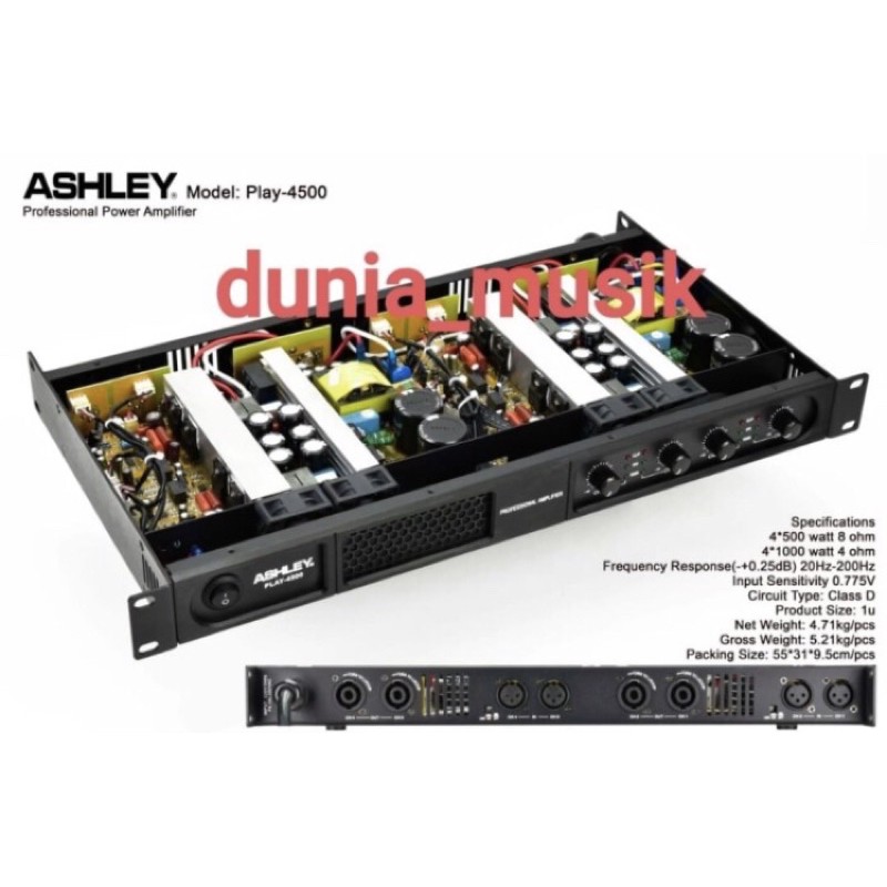 Power ashley play 4500 play4500 play-4500 original