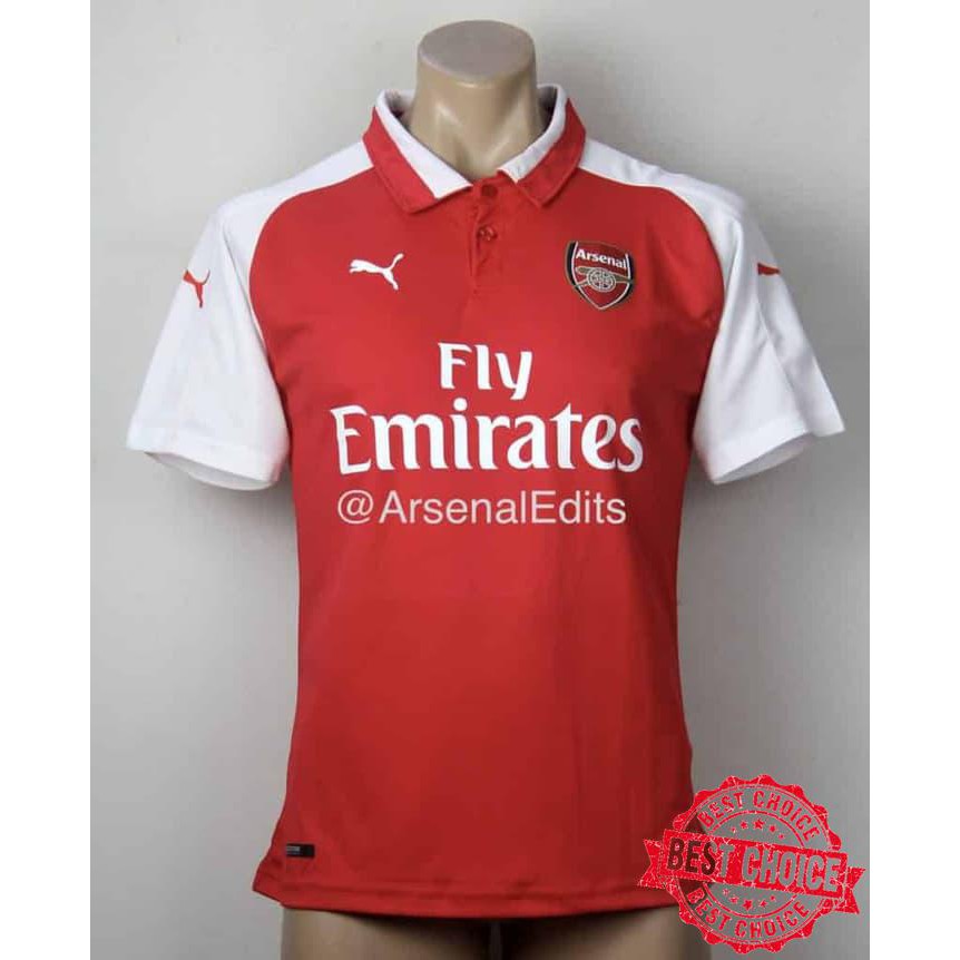 Jersey Arsenal Baju Bola Home 2017/18 - GRADE ORI