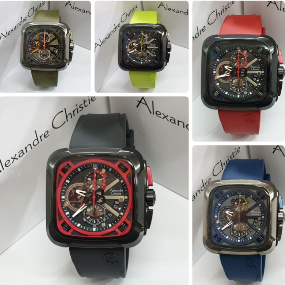 Jam Tangan Pria Alexandre Christie AC 6577 Original....