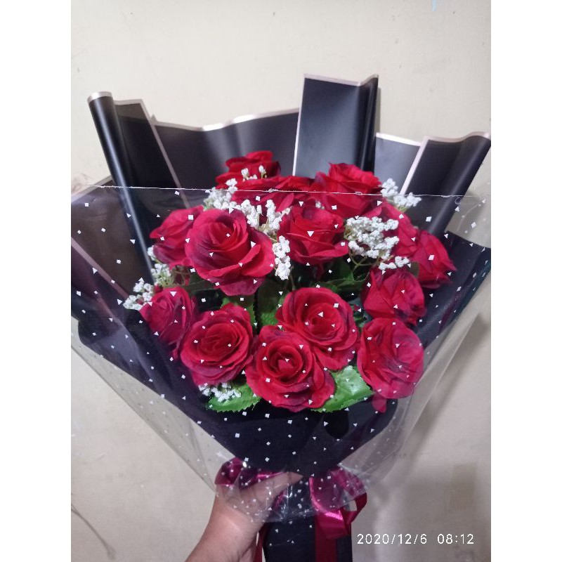 Buket Bunga Mawar Holland Artificial