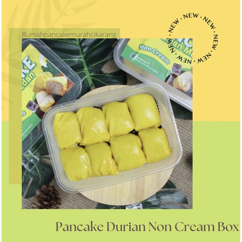 

PANCAKE DURIAN NON CREAM BOX ISI 8