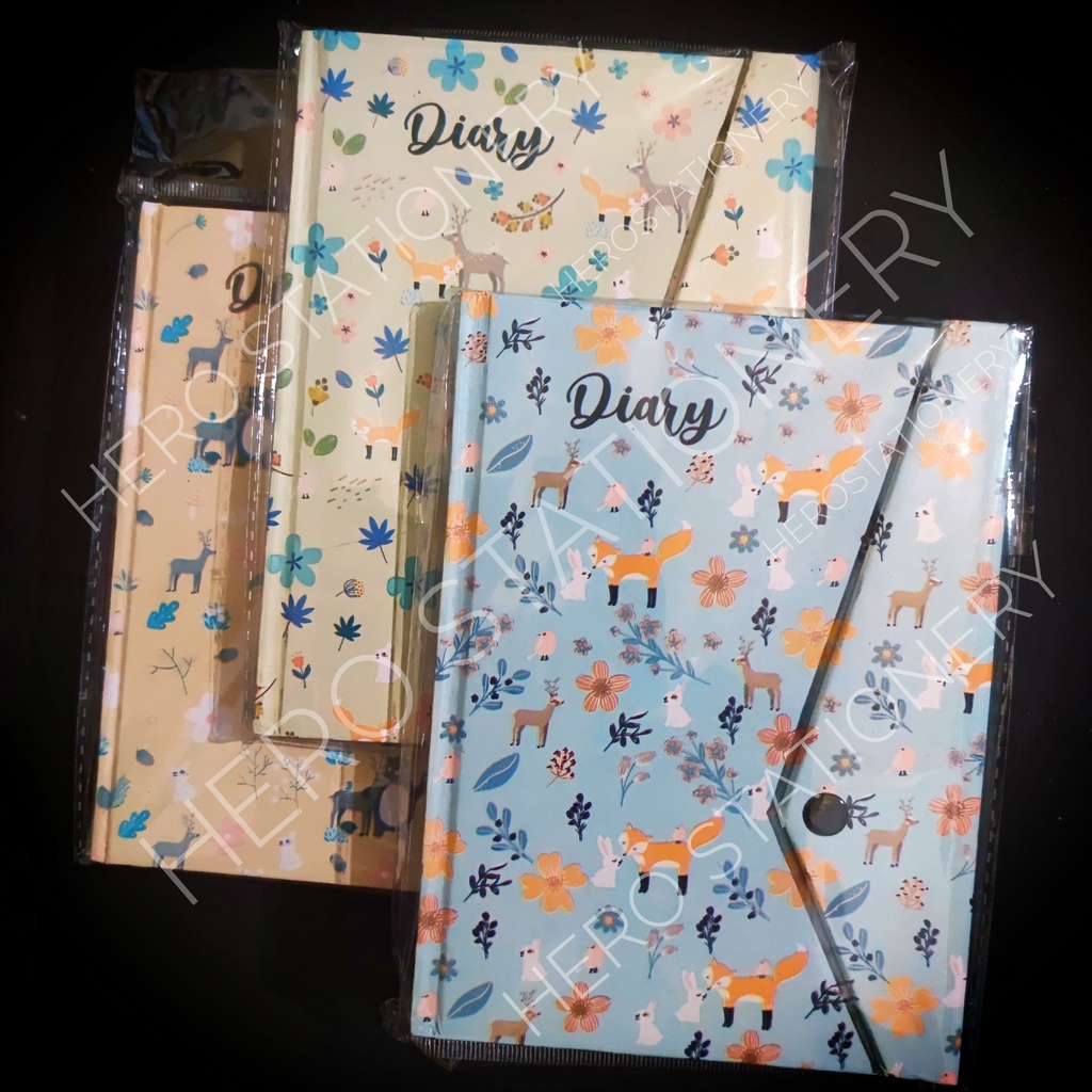 

Diary buku catatan bergaris agenda harian joyko winter animal A6 D-1813WA-KC31