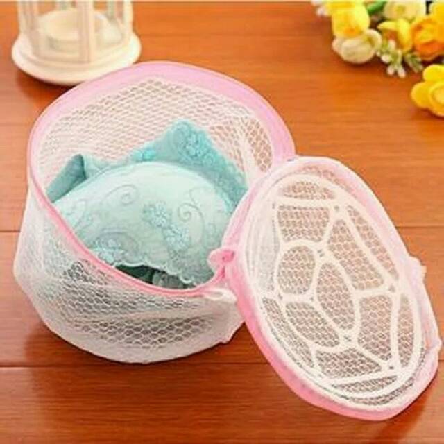 Bra laundry Bentuk BULAT pelindung cd underwear